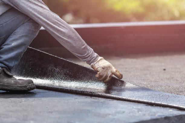 Professional Waterproofing technician working in Maywood, NJ